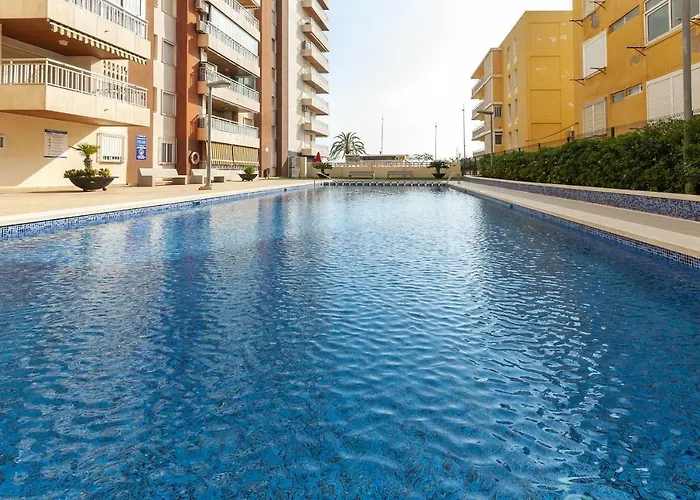 公寓 Torres Del Mar Playa de Gandia
